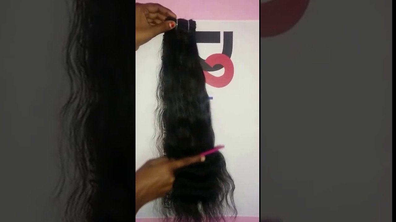 First Lady Human Hair Weave On Chennai Hair Trade Youtube