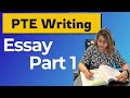PTE Writing: Write Essay (Part 1) with Baby Code