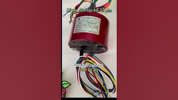 Cổ góp điện dạng kín 12 pha, cổ góp điện hộp kín 12 pha