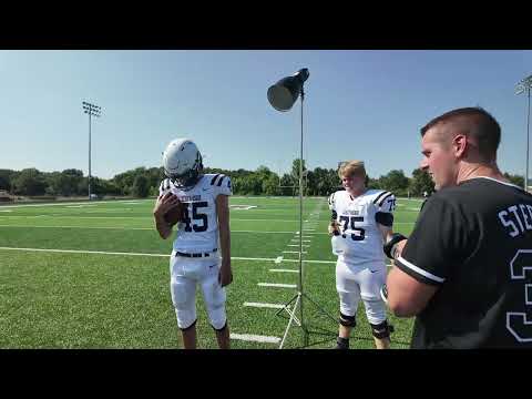 Southside Football Photoshoot - Behind the scenes - Westcott FJ400s \u0026 Fuji GFX100ii