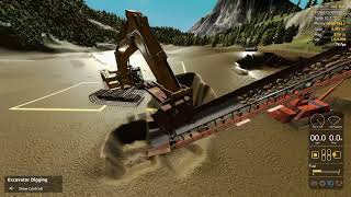 Finding Gold at  Waterfall valley in Gold Mining Simulator Season 37 Waterfall. S37E14 screenshot 2