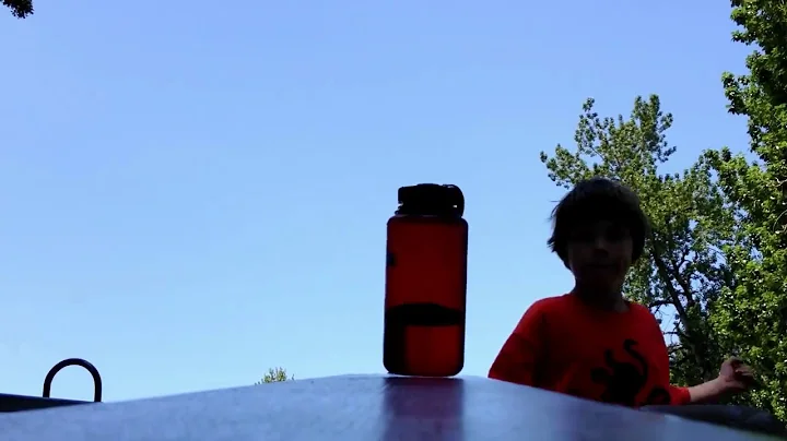 Water bottle attack