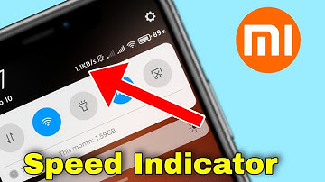 How to Enable Internet Speed Indicator in Xiaomi, Redmi and Mi Smart Phone