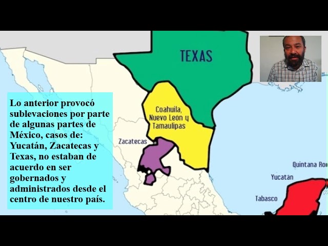 Repúblicas centralistas en México. 1836-1846. - YouTube