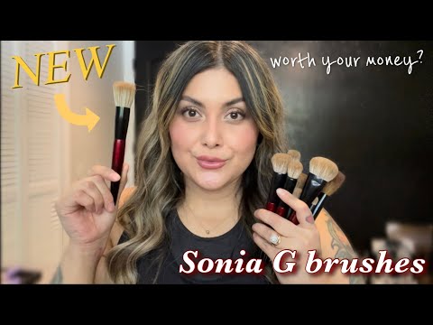 NEW Sonia G Sheer Buffer brush + demo of my whole Sonia G brush collection | worth your money?