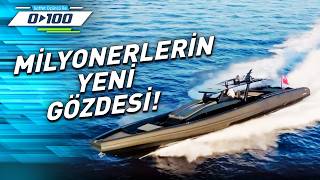 Milyonerlerin Yeni Gözdesi Novamarineden 20 Metrelik Süper Tekne 0Dan 100E