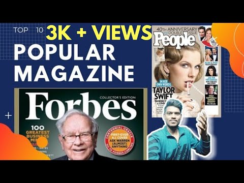 Top 10 // 🔥Most Popular Magazines🔥 //  In The 👉 World 2020 👈