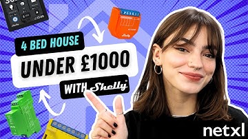 FULL 4 Bedroom Smart Home installation for UNDER £1k