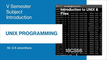 18CS56 | M1 | Introduction
