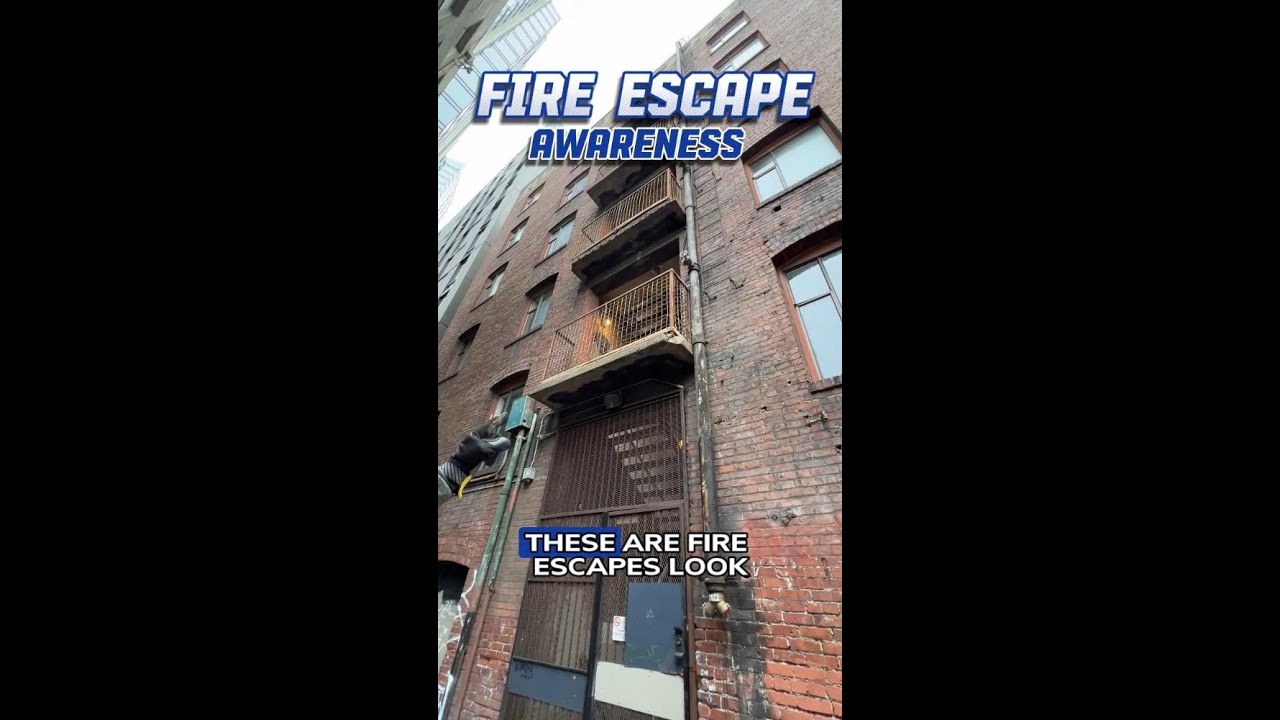 📅 Mark your calendar: Fire escape checks required every 60 months. It's not just smart, it's law!