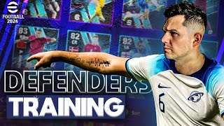 HOW TO TRAIN DEFENDERS - STATS, SKILLS, BEST PLAYERS & KEY TIPS - 3-5-2 & 4-4-2 | eFootball 2024
