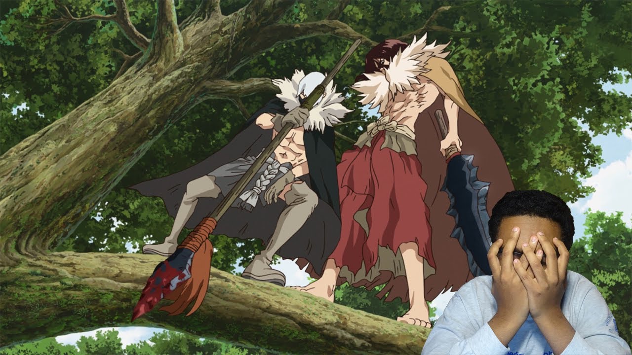 Dr Stone Season 2 Episode 8 Hyoga And Tsukasa Reaction Youtube 