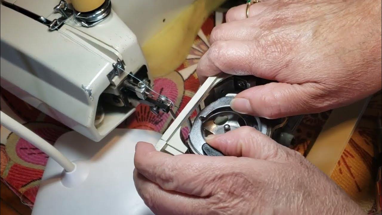 Why Does The Thread Keep Getting Caught In The Bobbin Why does the thread get tangled in the bobbin area - YouTube