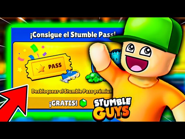 ✓ COMO TER O PASSE DO STUMBLE GUYS GRÁTIS - SEM GASTAR NADA!!! 🤩 