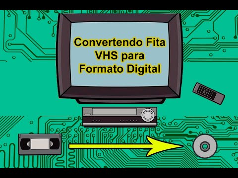 Vídeo: 3 maneiras de transferir fitas VHS para DVD ou outros formatos digitais