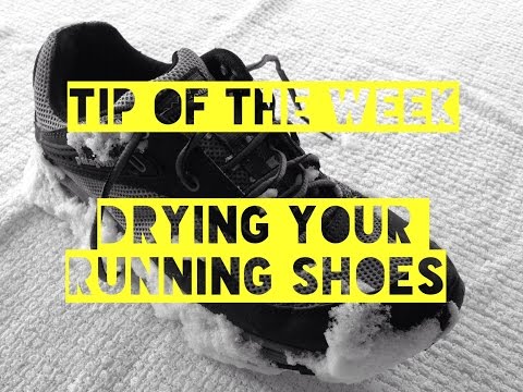 BTM's Tip Of The Week_How To Dry Your Wet Running Shoes