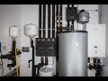 Обзор котельной с тепловым насосом воздух-вода Panasonic Aquarea T-Cap 16 kW и системы тёплых полов.