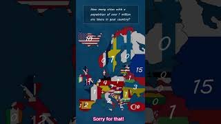 Download Lagu How many cities with a population of over 1 million are there in your country? REU #europe #mapping MP3