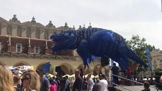#Wielka Parada smokow 2024 #Great Dragon Parade in Rynek główny Krakow 2024# Dragon Parade#JRworld