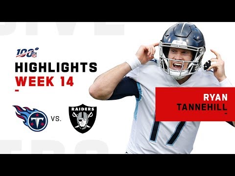 Ryan Tannehill DISMANTLES Raiders w/ 391 Yds & 3 TDs | NFL 2019 Highlights