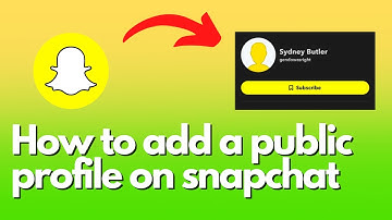 How to add a public profile on snapchat 2023 (Quick & Easy)
