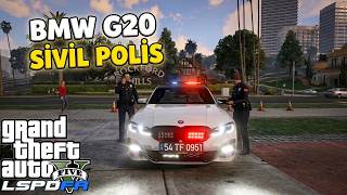 BMW G20 ile Sivil Polis Devriyesi! 🚔 | GTA 5 LSPDFR Türkçe