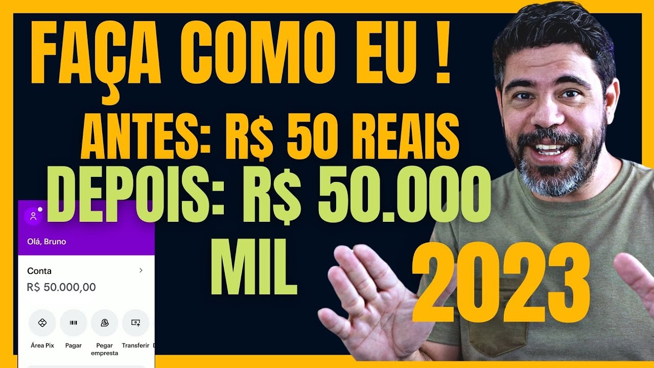 TRANSFORME 50 REAIS EM 50.000 REAIS! ESTÁ FUNCIONANDO EM 2023 E ...