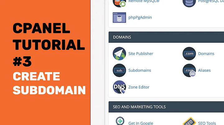cPanel Tutorials | How To Create A Subdomain In cPanel and Redirect 2020 | 4K