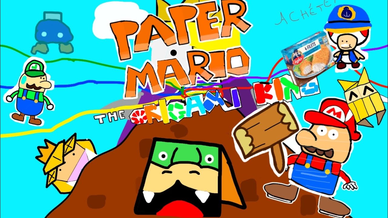 PAPER MARIO THE ORIGAMI KING EN 5 minutes ! YouTube