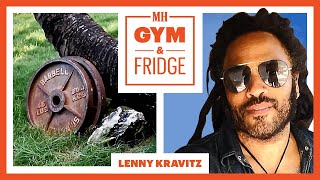 Lenny Kravitz Shows His Gym \u0026 Fridge | Gym \u0026 Fridge | Men's Health