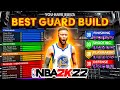 NEW REBIRTH PLAYMAKING SHOT CREATOR BUILD IS THE BEST BUILD IN NBA 2K22! Best Guard Build 2k22