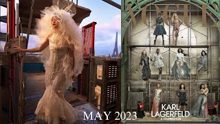 Fashion Archive • May 2023 • Vogue Magazine • KARL LAGERFELD Celebration Edition Flip Through w/ Me