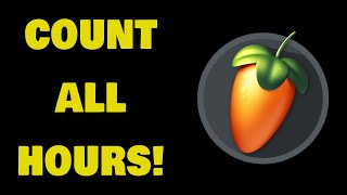 How To See Your Total Time Spent In FL Studio 21