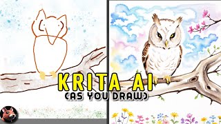 This One Simple Plugin Adds Realtime AI Assistance to Krita