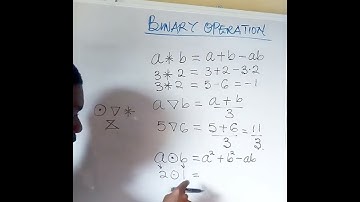 The BASICS To Binary Operation | WAEC, NECO, IGCSE and JAMB Class