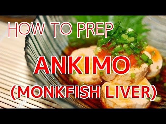 How to Prep Monkfish Liver (Ankimo)【Sushi Chef Eye View】 | How To Sushi
