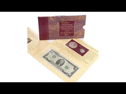 1993 Jefferson Coin And Currency Set