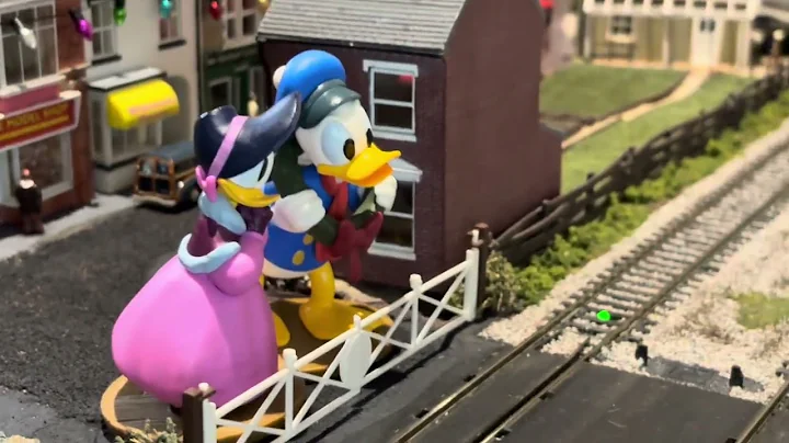 Vlogmas Day 2 - A Christmas Carol on my Hornby Model Railway Layout #hornby #modelrailway #trains