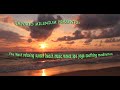 Most relaxing sunset beach music waves spa yoga soothing meditation