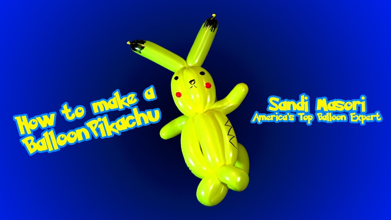 how to make a pikachu balloon｜TikTok Search