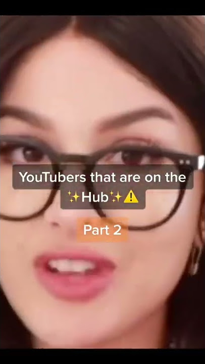 Youtubers that are one the HUB #celebtalks #shorts