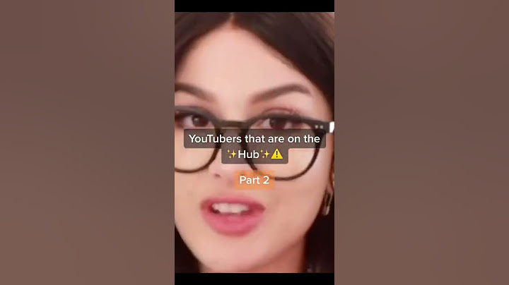 Youtubers that are one the HUB #celebtalks #shorts