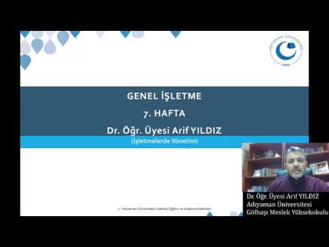 Video: Balanced Scorecard, stratejik bir performans yönetimi aracıdır