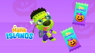 My Talking Hank Islands - Trick Or Treat Outfit Halloween Comeback - Gameplay Full Screen