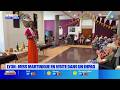 Lyon : Miss Martinique en visite dans un EHPAD