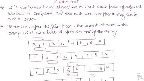 18- What Is Bubble Sort In C Programming Language In HINDI -1| Bubble Sorting In C Programming