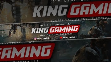 Tutorial cara membuat banner YouTube gaming simple di pixellab
