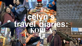 celyn’s travel diaries: seoul, south korea | part 1 | 01/1101/12/2024