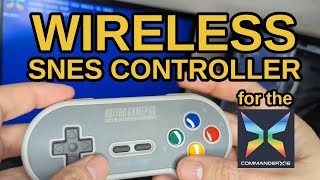 WIRELESS SNES Controller for the Commander X16