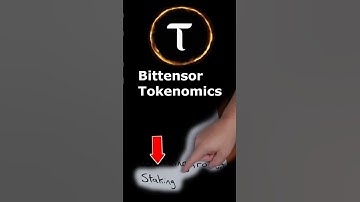 #Bittensor TAO #Tokenomics Fully Explained in Under 1 minute.